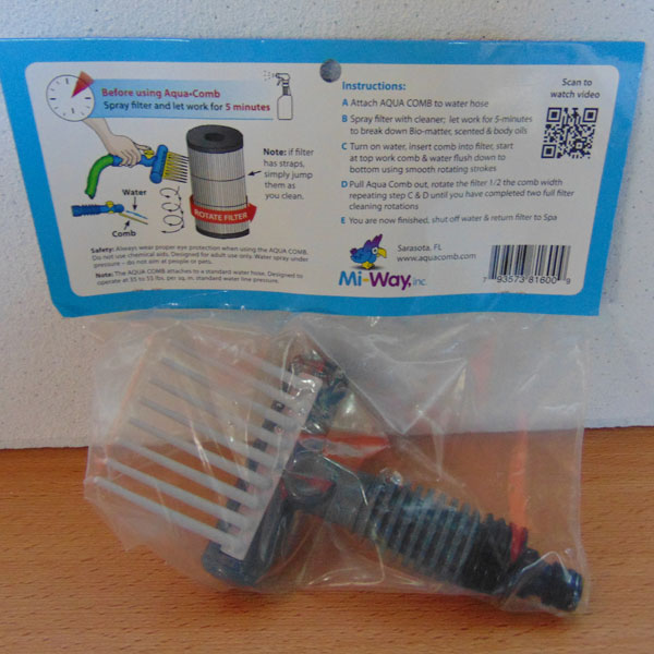 Aqua Comb Filter Cleaner The Hot Tub Warehouse
