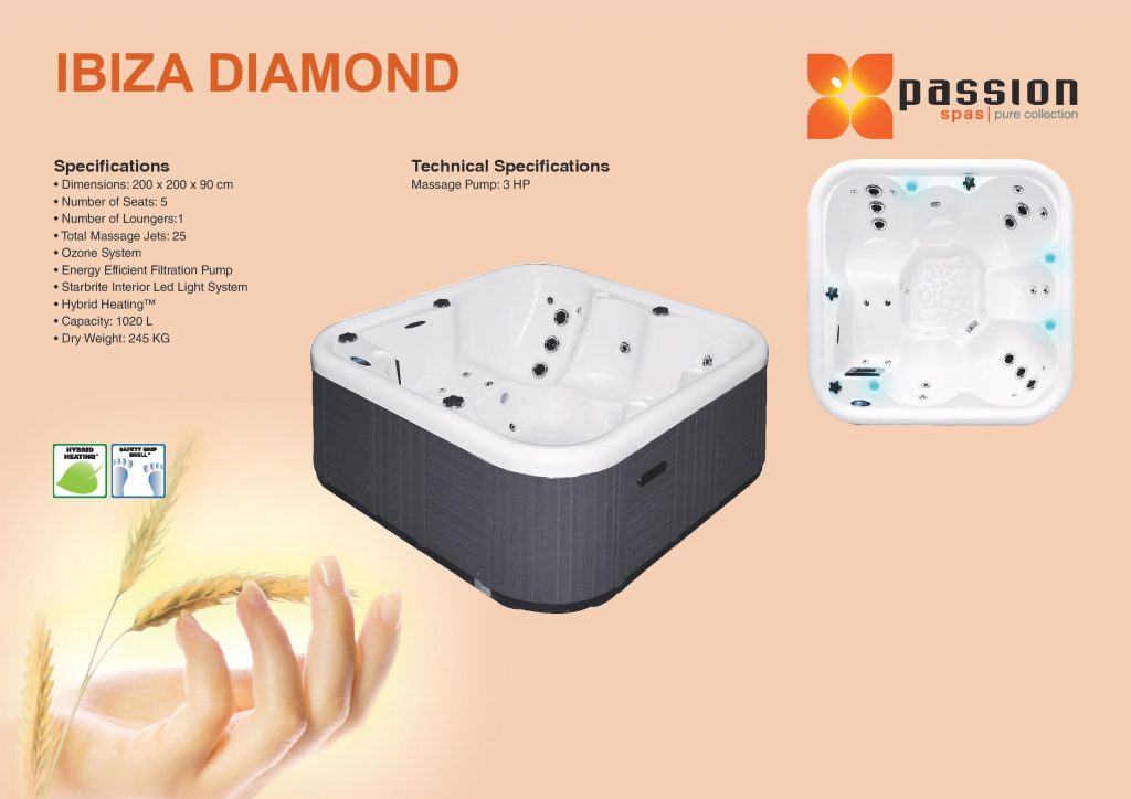 Hot tub Diamond a plug and play experience that is second to none