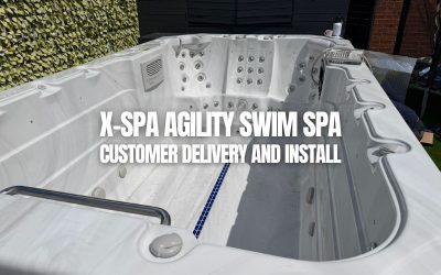 X-Spa Agility Swim Spa Customer Delivery and Install