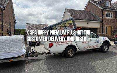 Happy Premium Plus Hot Tub Delivery in Seaton Delaval
