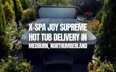 X-Spa Joy Supreme Hot Tub Delivery in Medburn, Northumberland