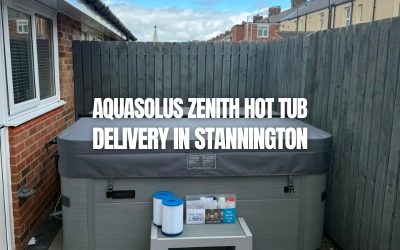 AquaSolus Zenith Hot Tub Delivery in Stannington, Northumberland