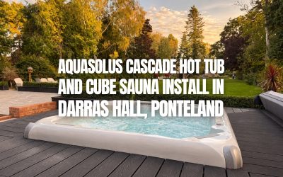 Hot Tub and Cube Sauna Delivery in Darras Hall, Ponteland